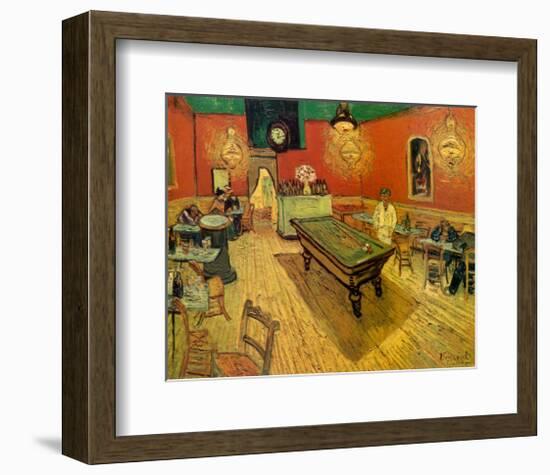 The Night Café in the Place Lamartine in Arles, c.1888-Vincent van Gogh-Framed Art Print