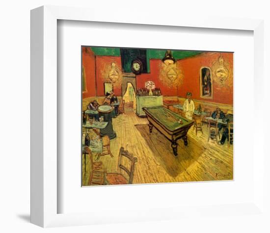 The Night Café in the Place Lamartine in Arles, c.1888-Vincent van Gogh-Framed Art Print