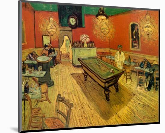 The Night Café in the Place Lamartine in Arles, c.1888-Vincent van Gogh-Mounted Art Print