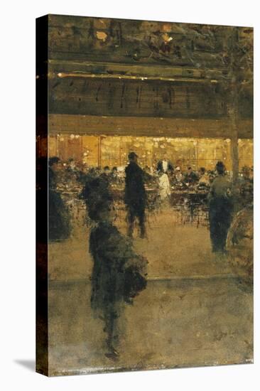 The Night Cafe-Luigi Loir-Stretched Canvas