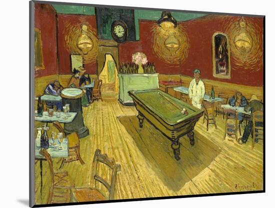 The Night Cafe-Vincent van Gogh-Mounted Giclee Print