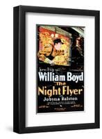 The Night Flyer - 1928-null-Framed Giclee Print