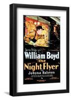 The Night Flyer - 1928-null-Framed Giclee Print