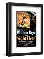 The Night Flyer - 1928-null-Framed Giclee Print