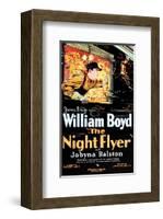 The Night Flyer - 1928-null-Framed Giclee Print