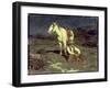 The Night Hawk, 1936-Frank Tenney Johnson-Framed Giclee Print