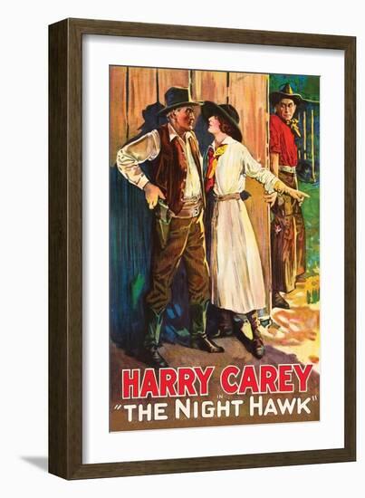 The Night Hawk-null-Framed Art Print