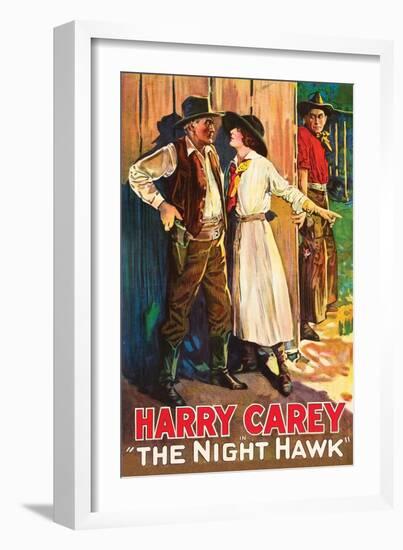 The Night Hawk-null-Framed Art Print