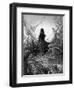 The 'Night-Mare Life-In-Death' Plays Dice with Death for the Souls of the Crew-Gustave Doré-Framed Giclee Print