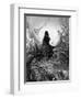 The 'Night-Mare Life-In-Death' Plays Dice with Death for the Souls of the Crew-Gustave Doré-Framed Giclee Print