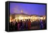 The Night Market, Jemaa El Fna Square, Marrakech, Morocco, North Africa, Africa-Neil Farrin-Framed Stretched Canvas