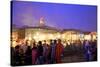 The Night Market, Jemaa El Fna Square, Marrakech, Morocco, North Africa, Africa-Neil Farrin-Stretched Canvas