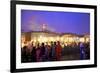 The Night Market, Jemaa El Fna Square, Marrakech, Morocco, North Africa, Africa-Neil Farrin-Framed Photographic Print