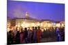 The Night Market, Jemaa El Fna Square, Marrakech, Morocco, North Africa, Africa-Neil Farrin-Mounted Photographic Print