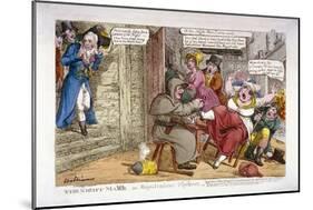 The Night Mayor - or Magistratical Vigilance, 1816-C Williams-Mounted Giclee Print