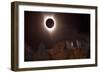 The Night of Day (Eclipse 2017)-Gordon Semmens-Framed Giclee Print