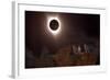 The Night of Day (Eclipse 2017)-Gordon Semmens-Framed Giclee Print