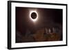 The Night of Day (Eclipse 2017)-Gordon Semmens-Framed Giclee Print