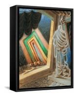 The Night of King Solomon-Alberto Savinio-Framed Stretched Canvas