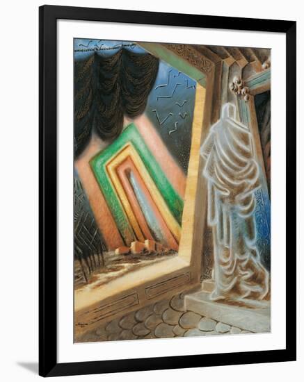 The Night of King Solomon-Alberto Savinio-Framed Giclee Print