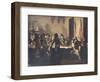 The Night of the 8th and 9th Thermidor, 27th to 28th July 1794-Jean Joseph Weerts-Framed Giclee Print