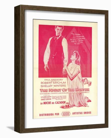 The Night of the Hunter, 1955-null-Framed Art Print