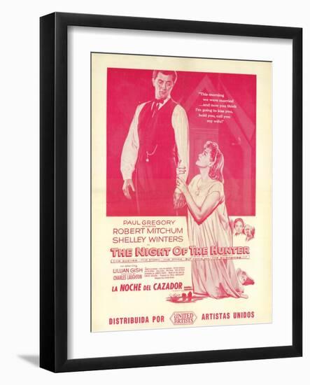 The Night of the Hunter, 1955-null-Framed Art Print