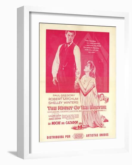 The Night of the Hunter, 1955-null-Framed Art Print