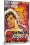 The Night of the Hunter, German Movie Poster, 1955-null-Mounted Art Print