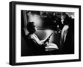 The Night Of The Hunter, Lillian Gish, Robert Mitchum, Gloria Castillo, 1955-null-Framed Photo