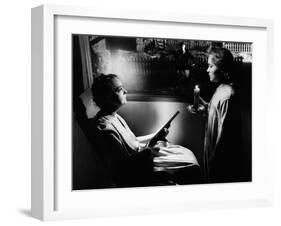 The Night Of The Hunter, Lillian Gish, Robert Mitchum, Gloria Castillo, 1955-null-Framed Photo