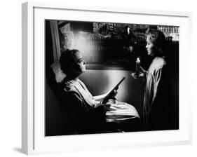 The Night Of The Hunter, Lillian Gish, Robert Mitchum, Gloria Castillo, 1955-null-Framed Photo