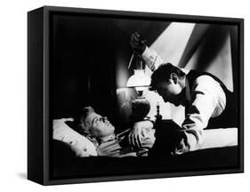 The Night Of The Hunter, Shelley Winters, Robert Mitchum, 1955-null-Framed Stretched Canvas