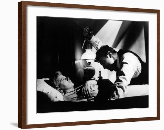 The Night Of The Hunter, Shelley Winters, Robert Mitchum, 1955-null-Framed Photo