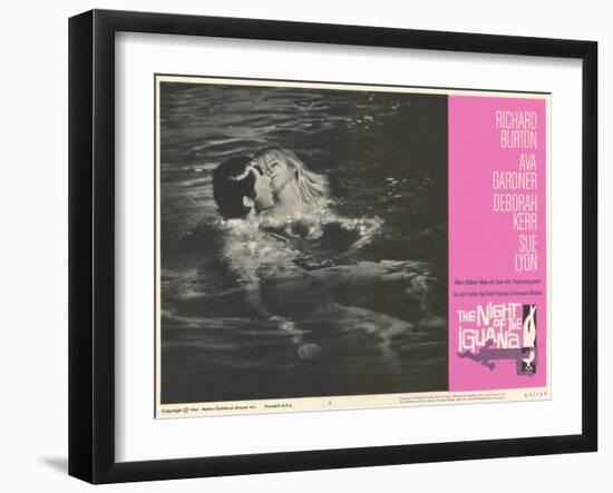 The Night of the Iguana, 1964-null-Framed Art Print