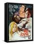 The Night of the Iguana, (AKA La Nuit De L'Iguane), French Poster Art, 1964-null-Framed Stretched Canvas