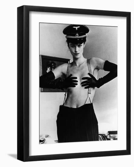 The Night Porter, (aka Il Portiere Di Notte), Charlotte Rampling, 1974-null-Framed Photo