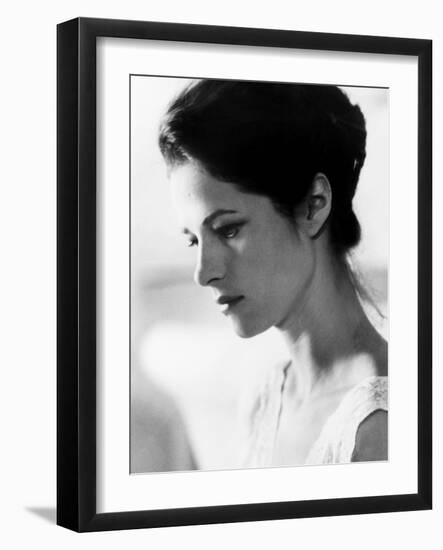 The Night Porter, (aka Il Portiere Di Notte), Charlotte Rampling, 1974-null-Framed Photo