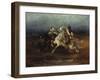 The Night Raid-Adolph Schreyer-Framed Giclee Print