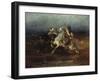 The Night Raid-Adolph Schreyer-Framed Giclee Print