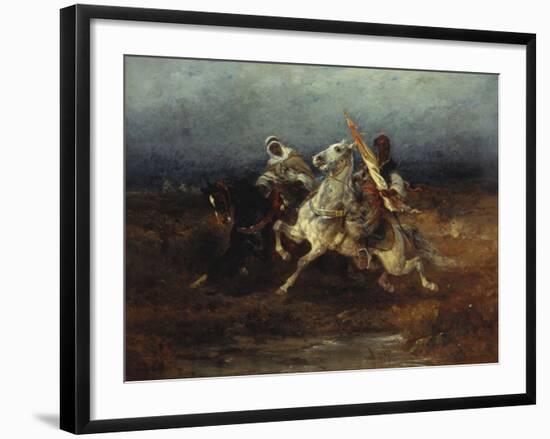 The Night Raid-Adolf Schreyer-Framed Giclee Print