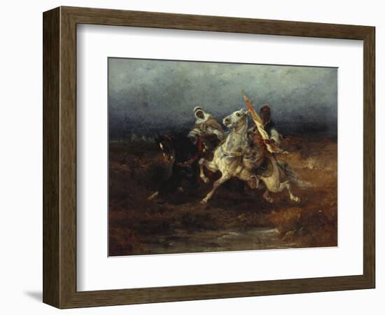 The Night Raid-Adolf Schreyer-Framed Giclee Print