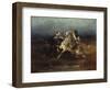 The Night Raid-Adolf Schreyer-Framed Giclee Print
