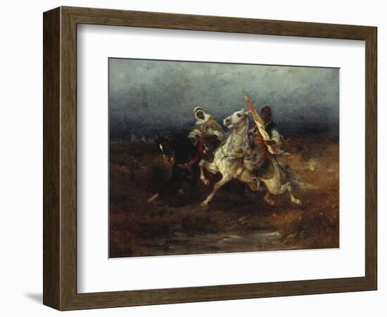 The Night Raid-Adolph Schreyer-Framed Giclee Print