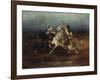 The Night Raid-Adolph Schreyer-Framed Giclee Print