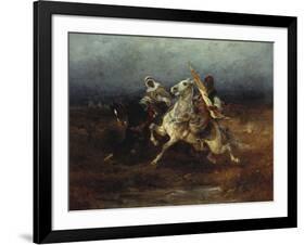 The Night Raid-Adolph Schreyer-Framed Giclee Print