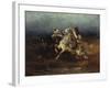 The Night Raid-Adolph Schreyer-Framed Giclee Print