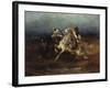 The Night Raid-Adolph Schreyer-Framed Giclee Print