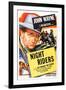 The Night Riders, John Wayne, 1939-null-Framed Art Print