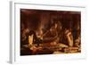 The Night School, 1892-Edgar Bundy-Framed Giclee Print